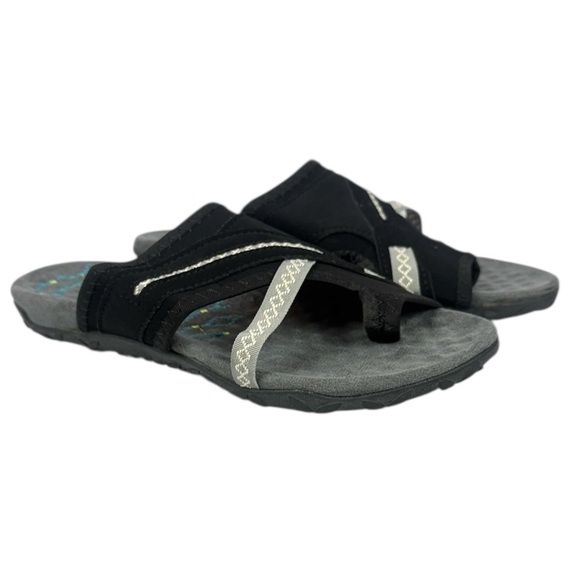 Orthopedic Sandals with Arch Support Comfort Adjustable Toe Ring Buckle Size 8 - Picture 7 of 8